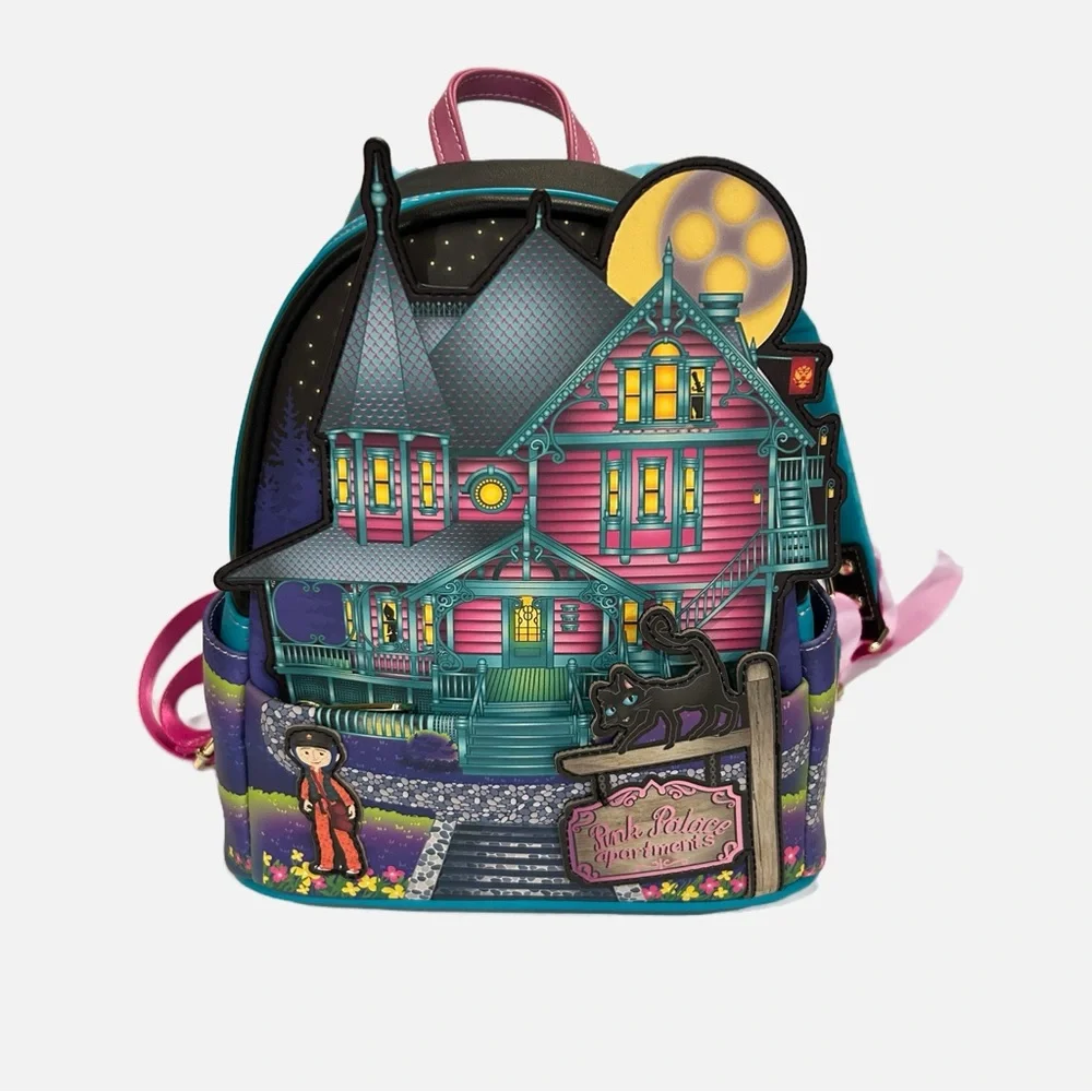 NWT Loungefly Laika Coraline House Mini Backpack - Picture 1 of 8